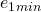 {e_1}_{min}