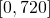 [0,720]