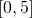  [0,5] 