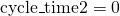 \text{cycle\_time}2 = 0